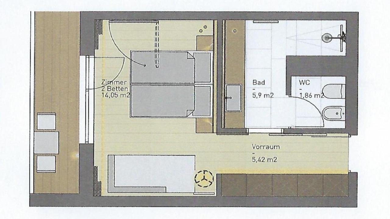Hotel Olympia Bruneck Exteriör bild